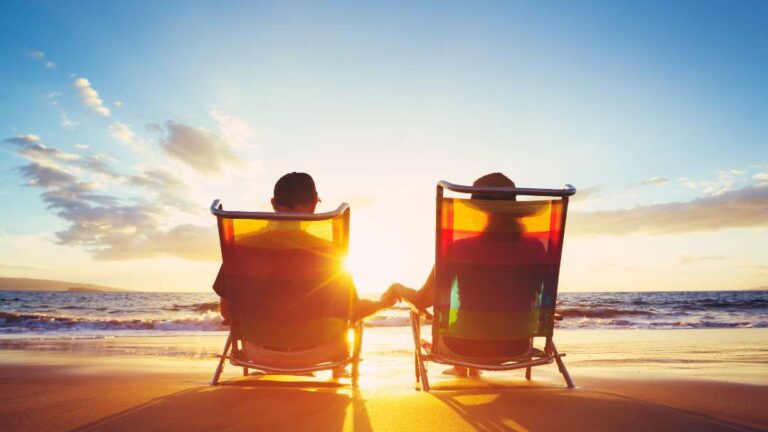 retired-couple-looking-out- to- sea